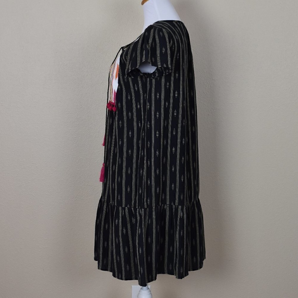 THML Embroidered Jacquard Boho Dress NEW Small - Picture 3 of 8